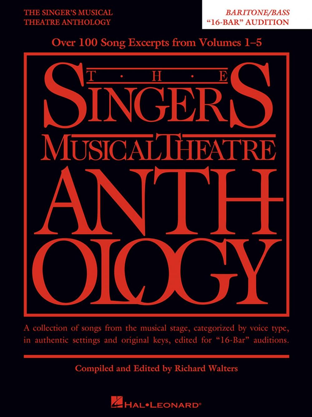 Big bigCover of The Singer's Musical Theatre Anthology - "16-Bar" Audition