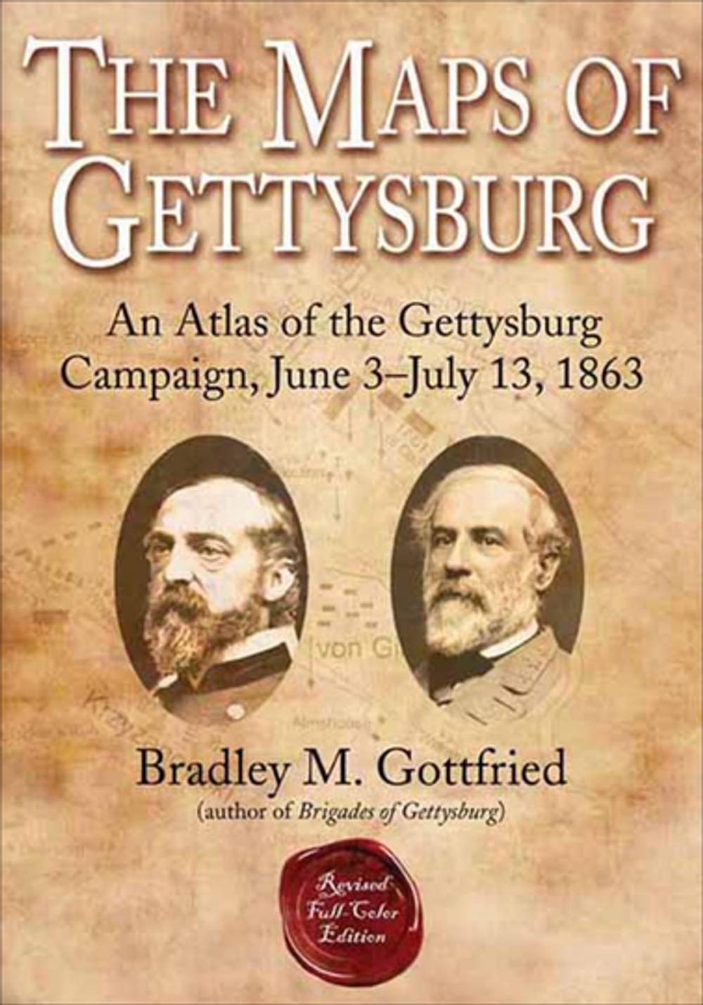 Big bigCover of The Maps of Gettysburg