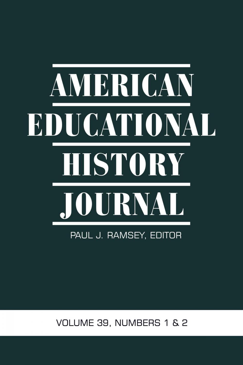 Big bigCover of American Educational History