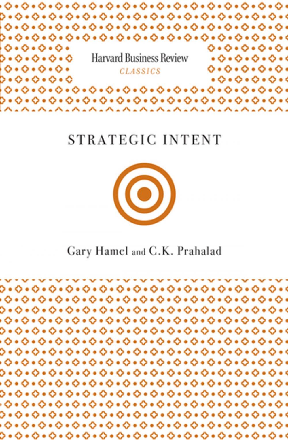 Big bigCover of Strategic Intent