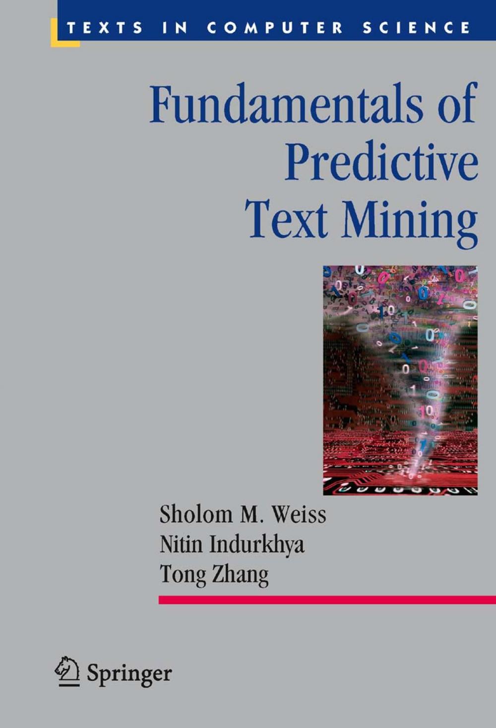 Big bigCover of Fundamentals of Predictive Text Mining