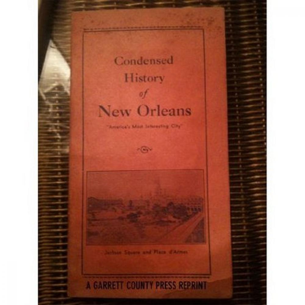 Big bigCover of Condensed History of New Orleans