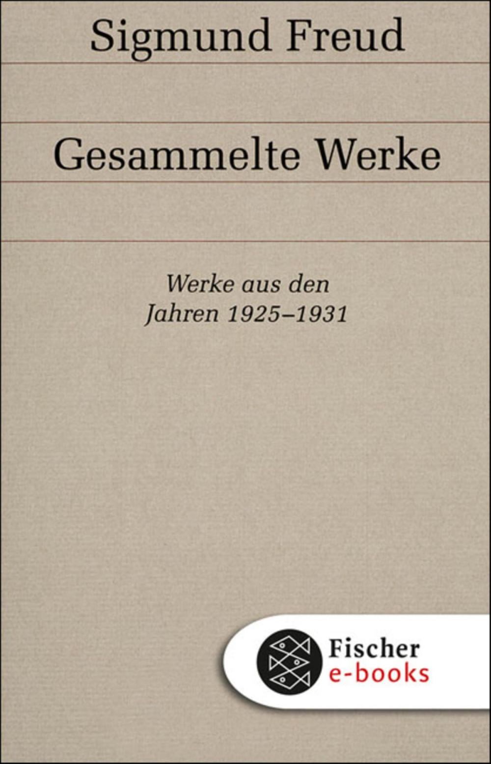 Big bigCover of Werke aus den Jahren 1925-1931