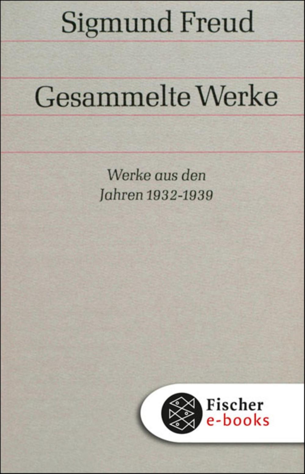 Big bigCover of Werke aus den Jahren 1932-1939