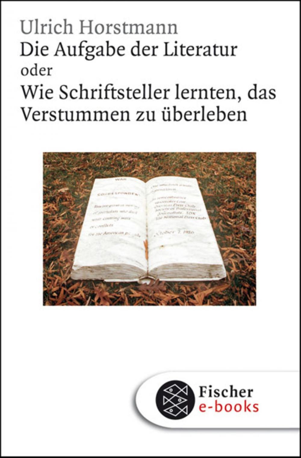 Big bigCover of Die Aufgabe der Literatur