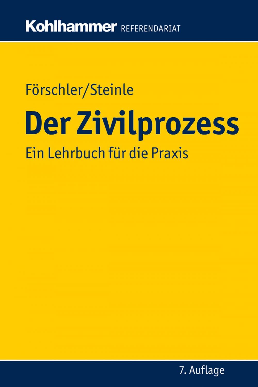 Big bigCover of Der Zivilprozess