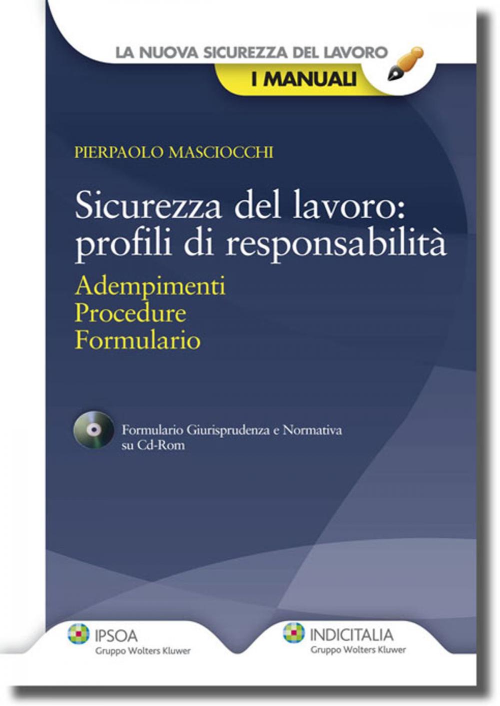 Big bigCover of Sicurezza del lavoro: profili di responsabilità