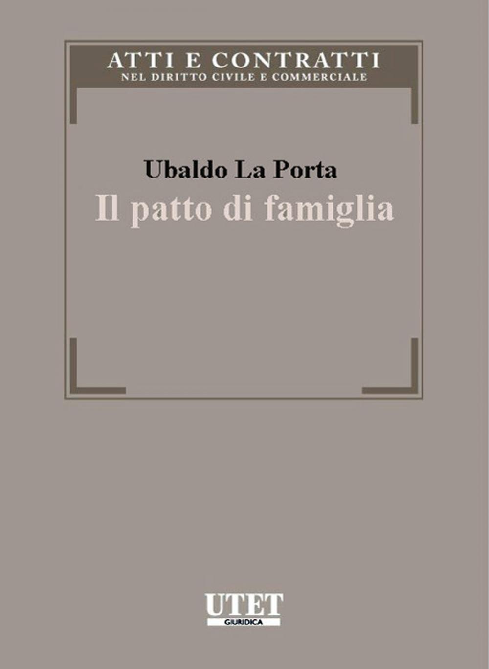 Big bigCover of Il patto di famiglia