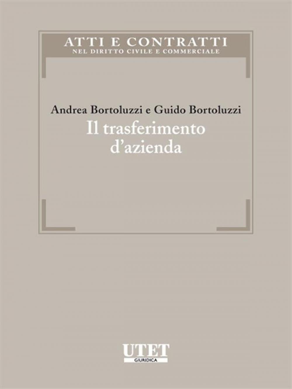 Big bigCover of Il trasferimento d’azienda