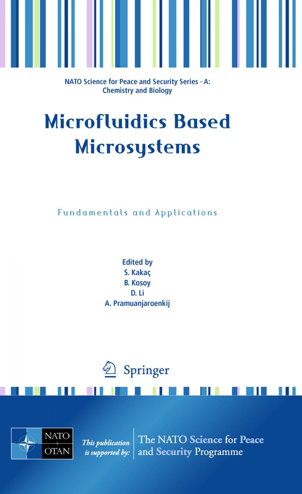 Big bigCover of Microfluidics Based Microsystems