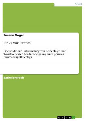 Cover of Links vor Rechts
