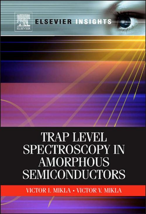 Cover of the book Trap Level Spectroscopy in Amorphous Semiconductors by Victor V. Mikla, Victor I. Mikla, Elsevier Science