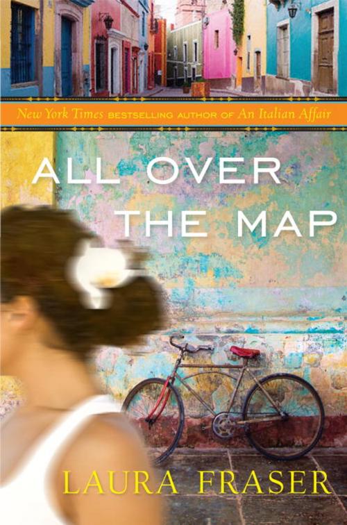 Cover of the book All Over the Map by Laura Fraser, Crown/Archetype