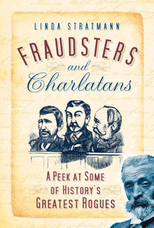 Cover of the book Fraudsters and Charlatans by Linda Stratmann, The History Press