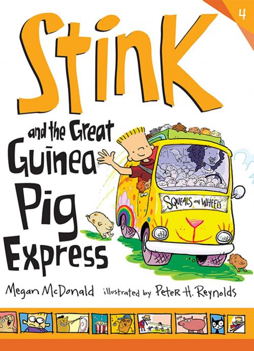 Cover of the book Stink and the Great Guinea Pig Express by Megan McDonald, Candlewick Press