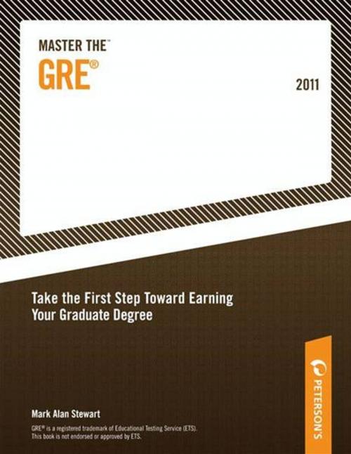 Cover of the book Master the GRE 2011 by Peterson's, Mark Alan Stewart, Peterson's