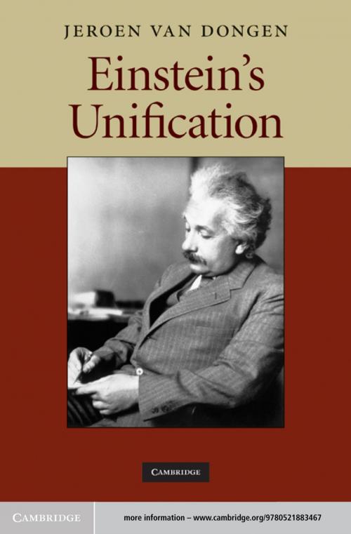 Cover of the book Einstein's Unification by Jeroen van van Dongen, Cambridge University Press