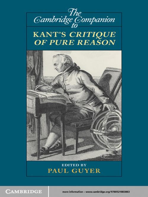 Cover of the book The Cambridge Companion to Kant's Critique of Pure Reason by , Cambridge University Press