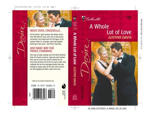 Cover of the book A Whole Lot of Love by Justine Davis, Silhouette