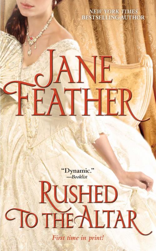 Cover of the book Rushed to the Altar by Jane Feather, Pocket Books