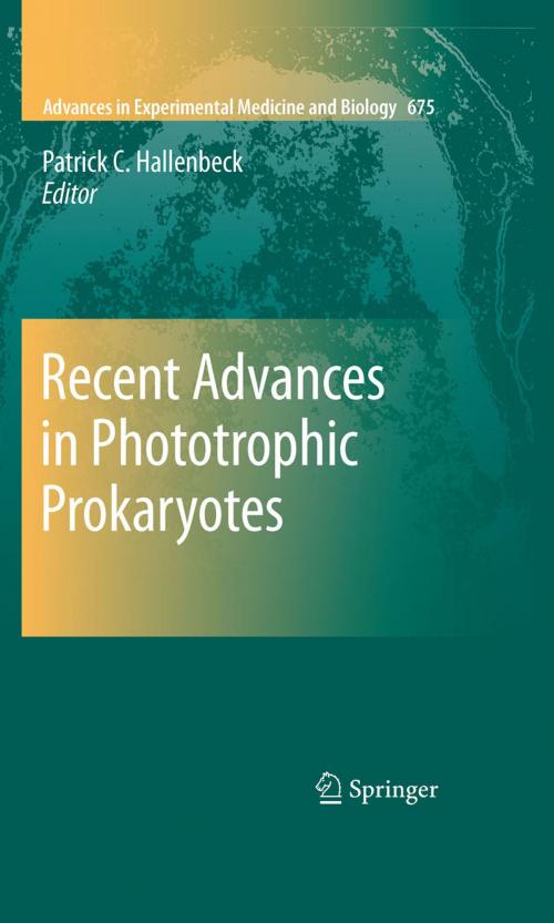 Cover of the book Recent Advances in Phototrophic Prokaryotes by , Springer New York