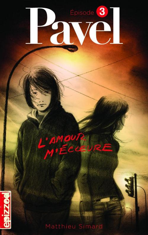 Cover of the book L’amour m’écoeure by Matthieu Simard, La courte échelle