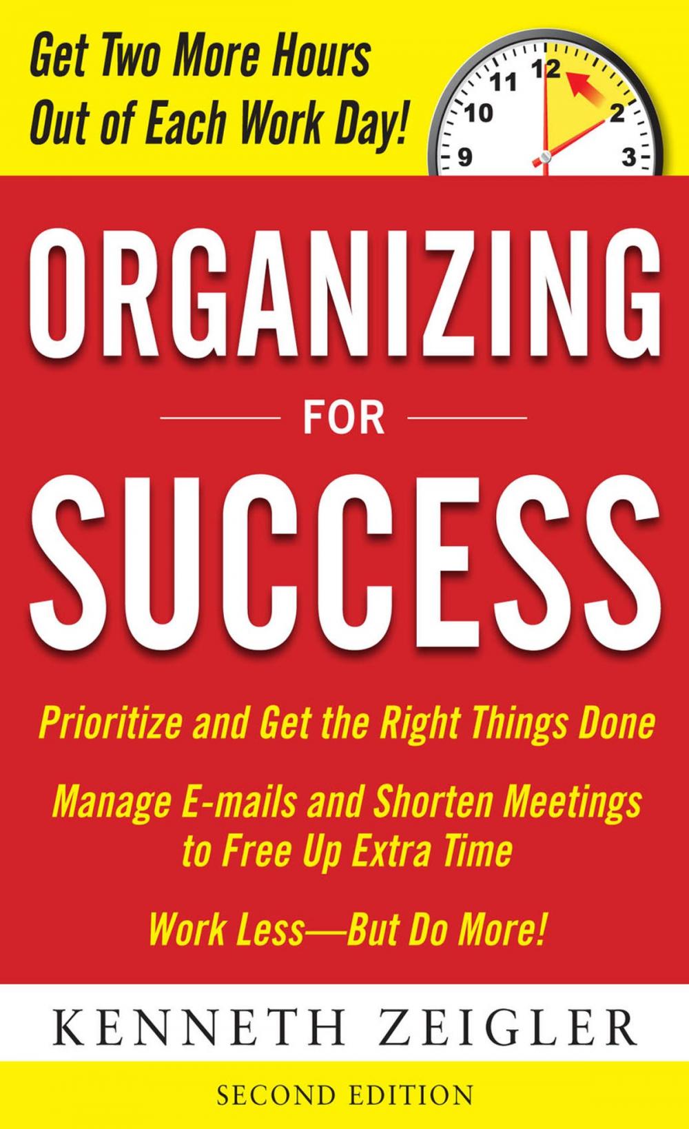 Big bigCover of Organizing for Success, Second Edition