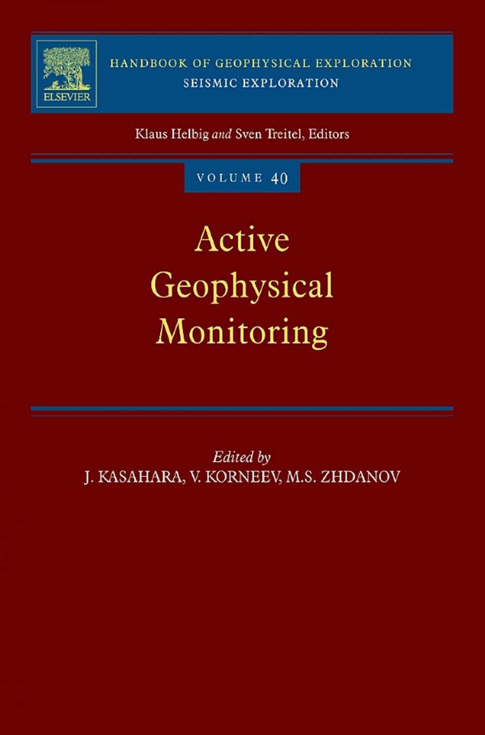 Big bigCover of Active Geophysical Monitoring