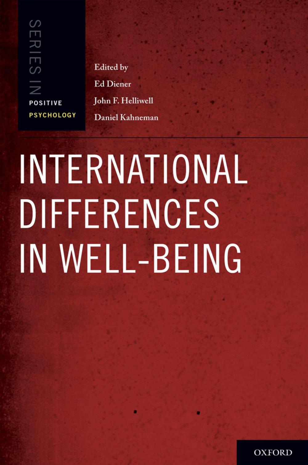 Big bigCover of International Differences in Well-Being