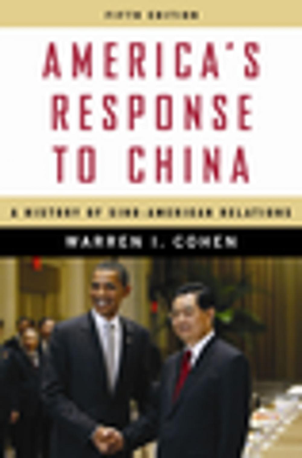 Big bigCover of America’s Response to China