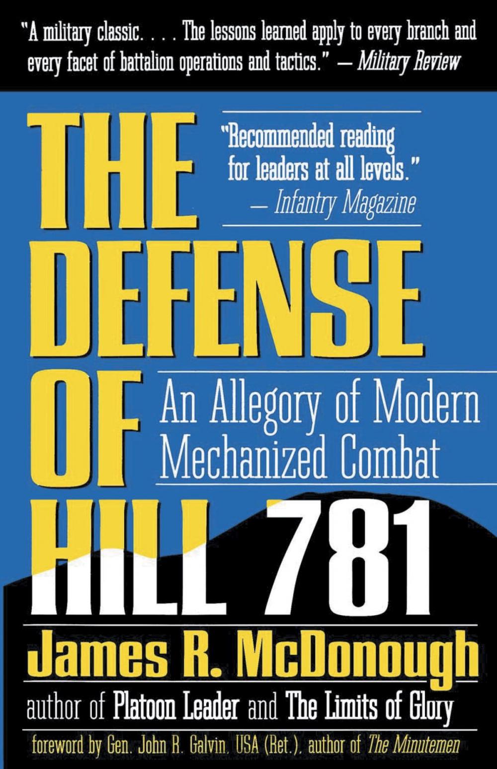 Big bigCover of The Defense of Hill 781