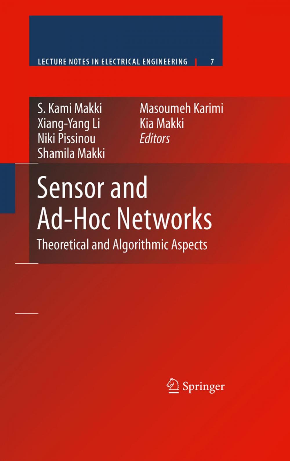 Big bigCover of Sensor and Ad-Hoc Networks