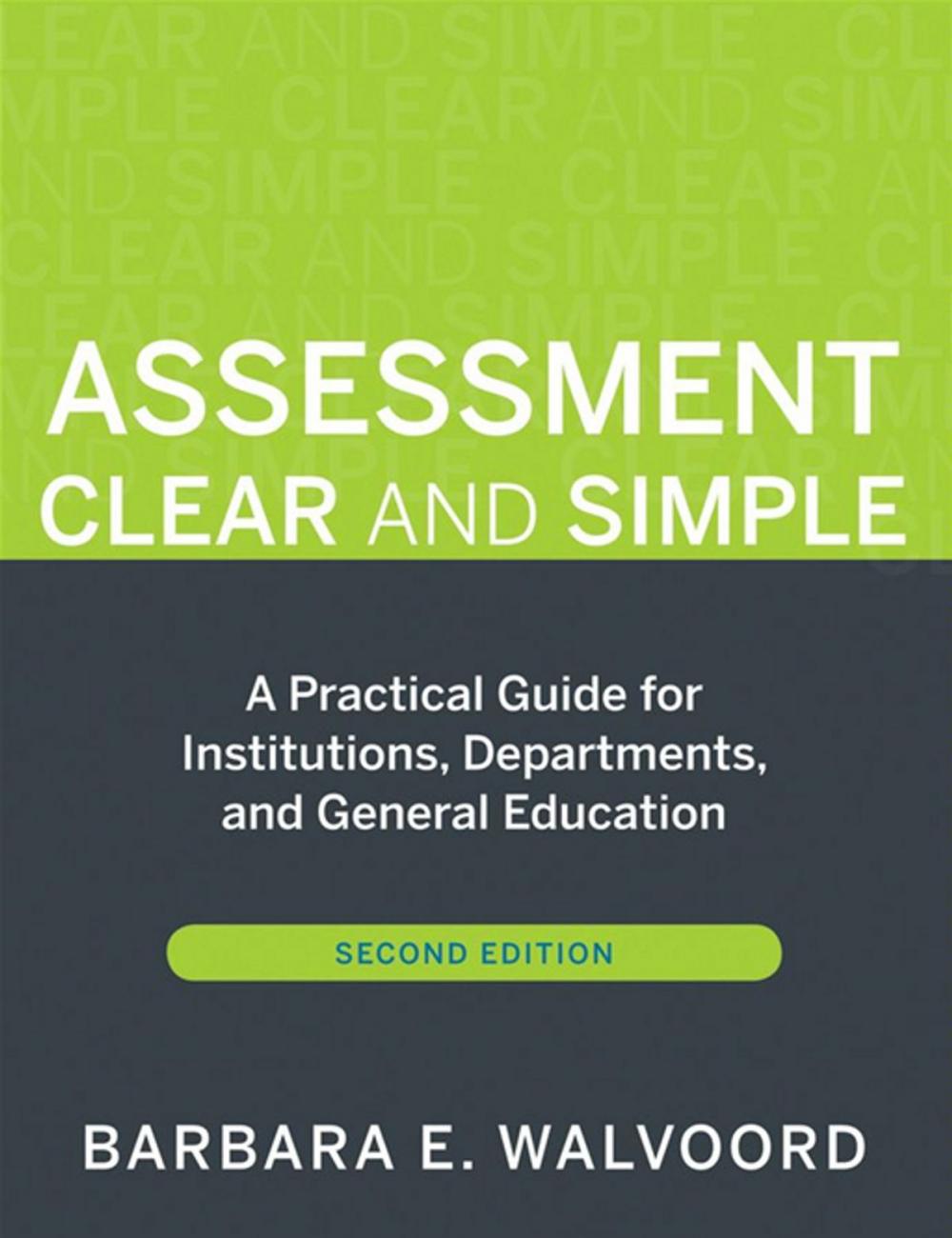 Big bigCover of Assessment Clear and Simple
