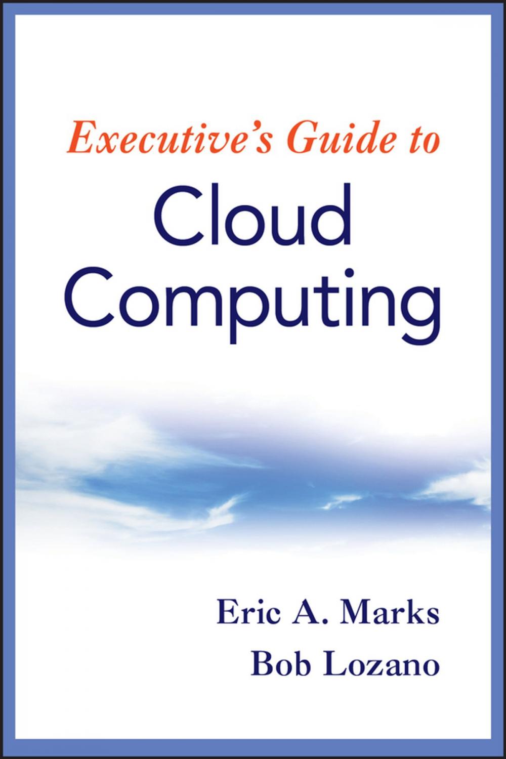 Big bigCover of Executive's Guide to Cloud Computing