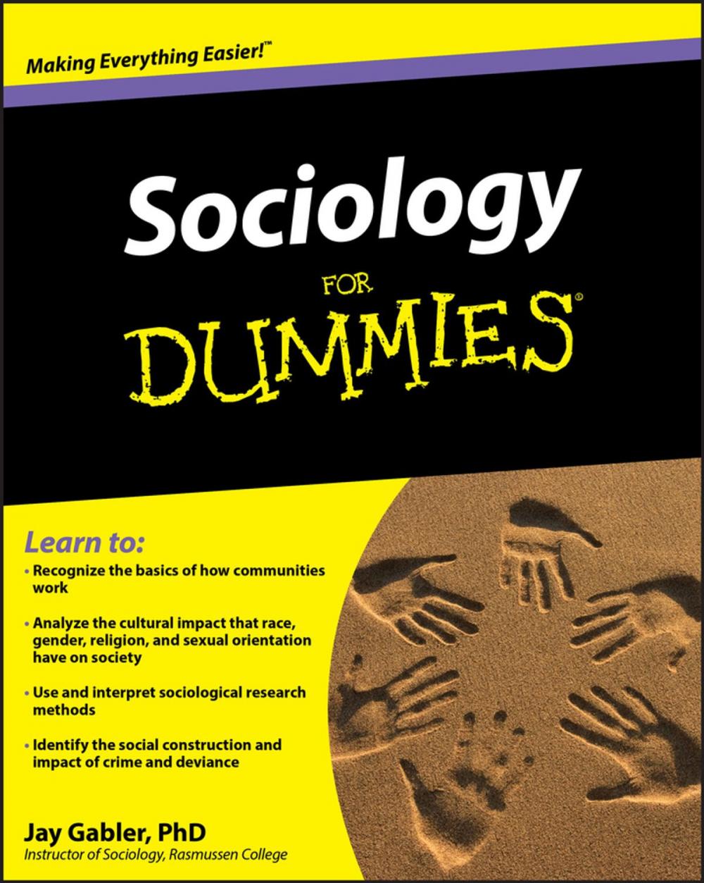 Big bigCover of Sociology For Dummies