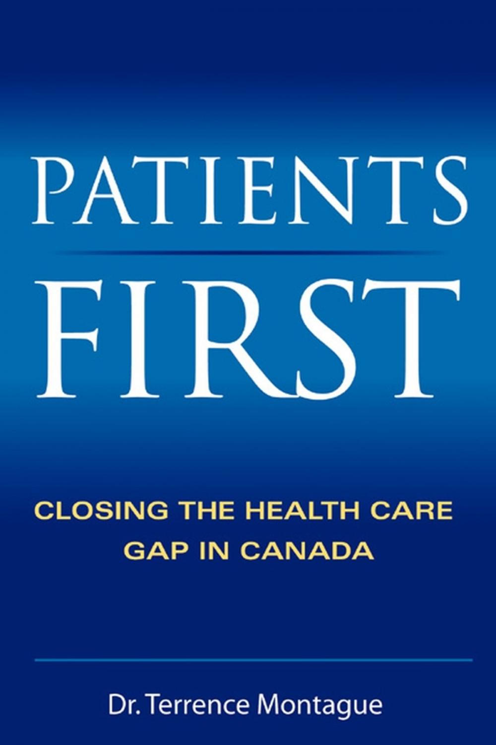 Big bigCover of Patients First