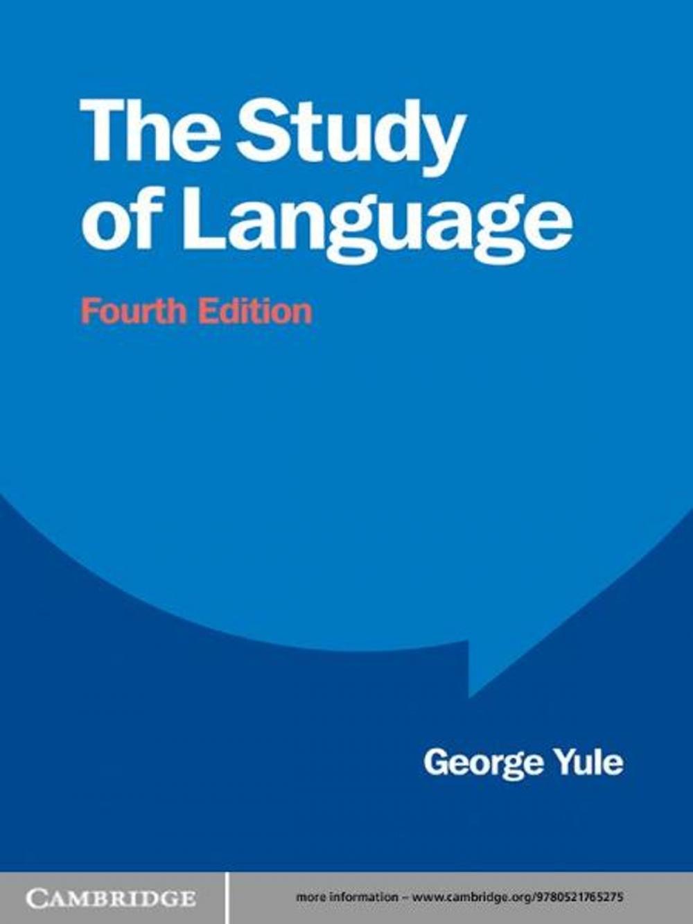 Big bigCover of The Study of Language