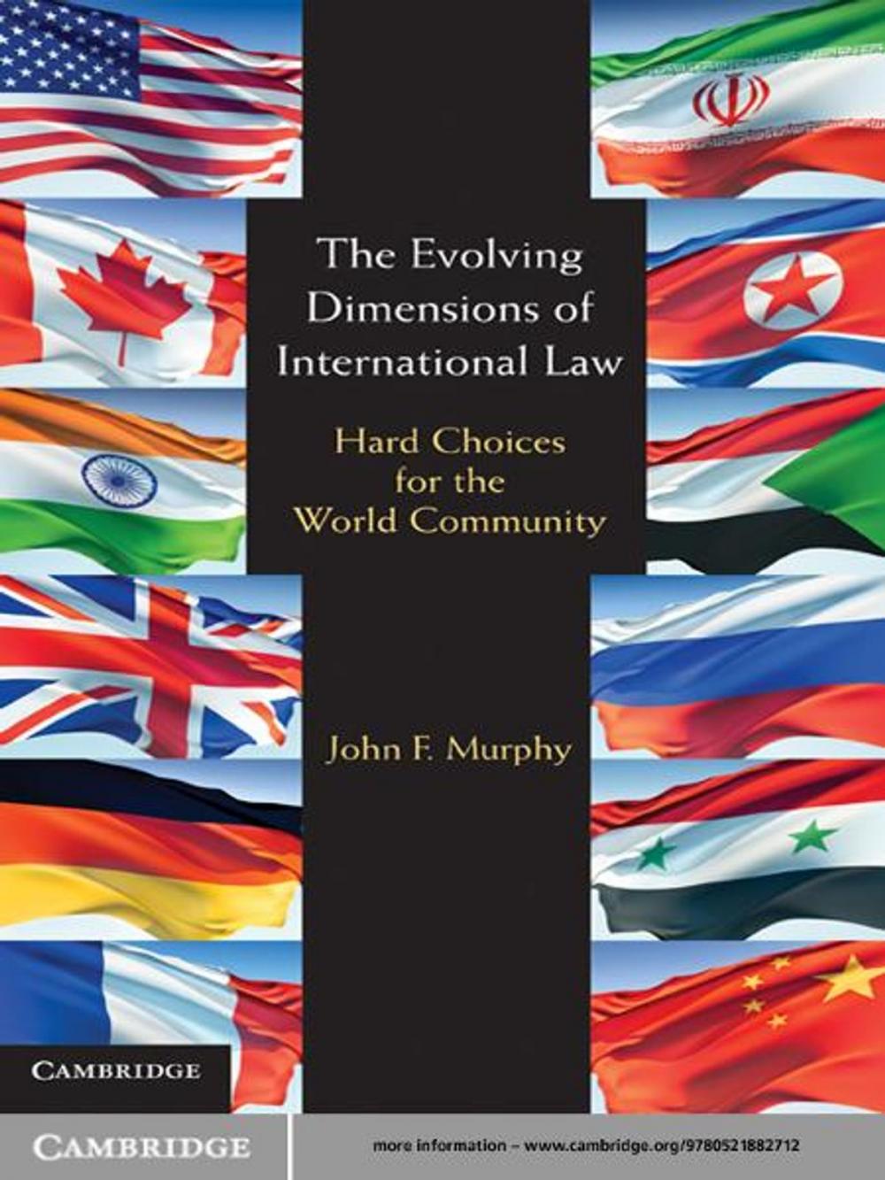 Big bigCover of The Evolving Dimensions of International Law