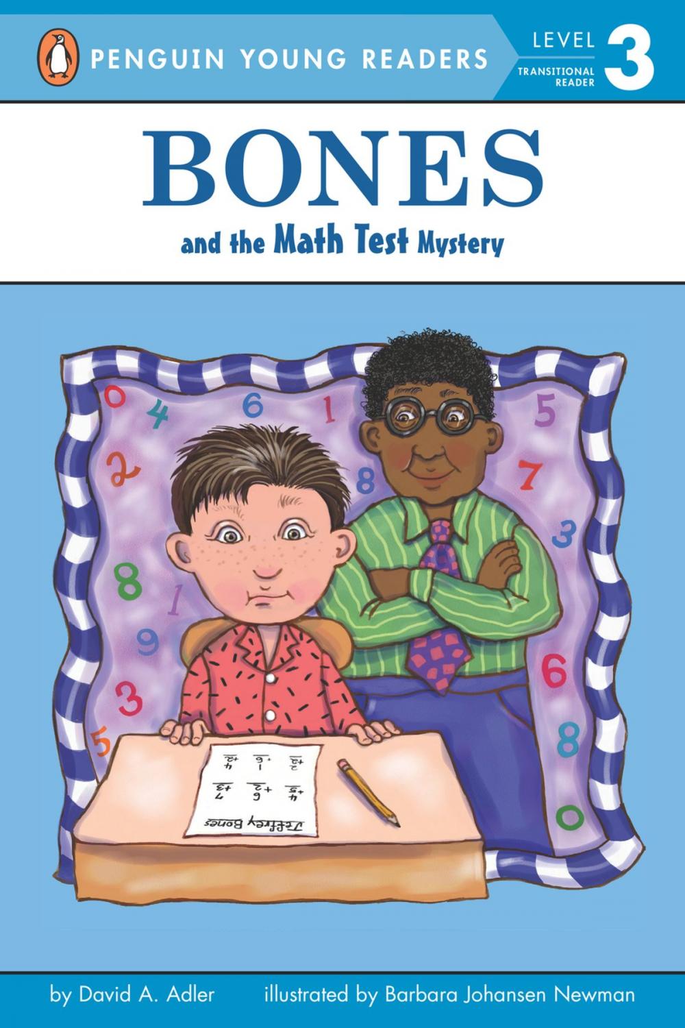 Big bigCover of Bones and the Math Test Mystery