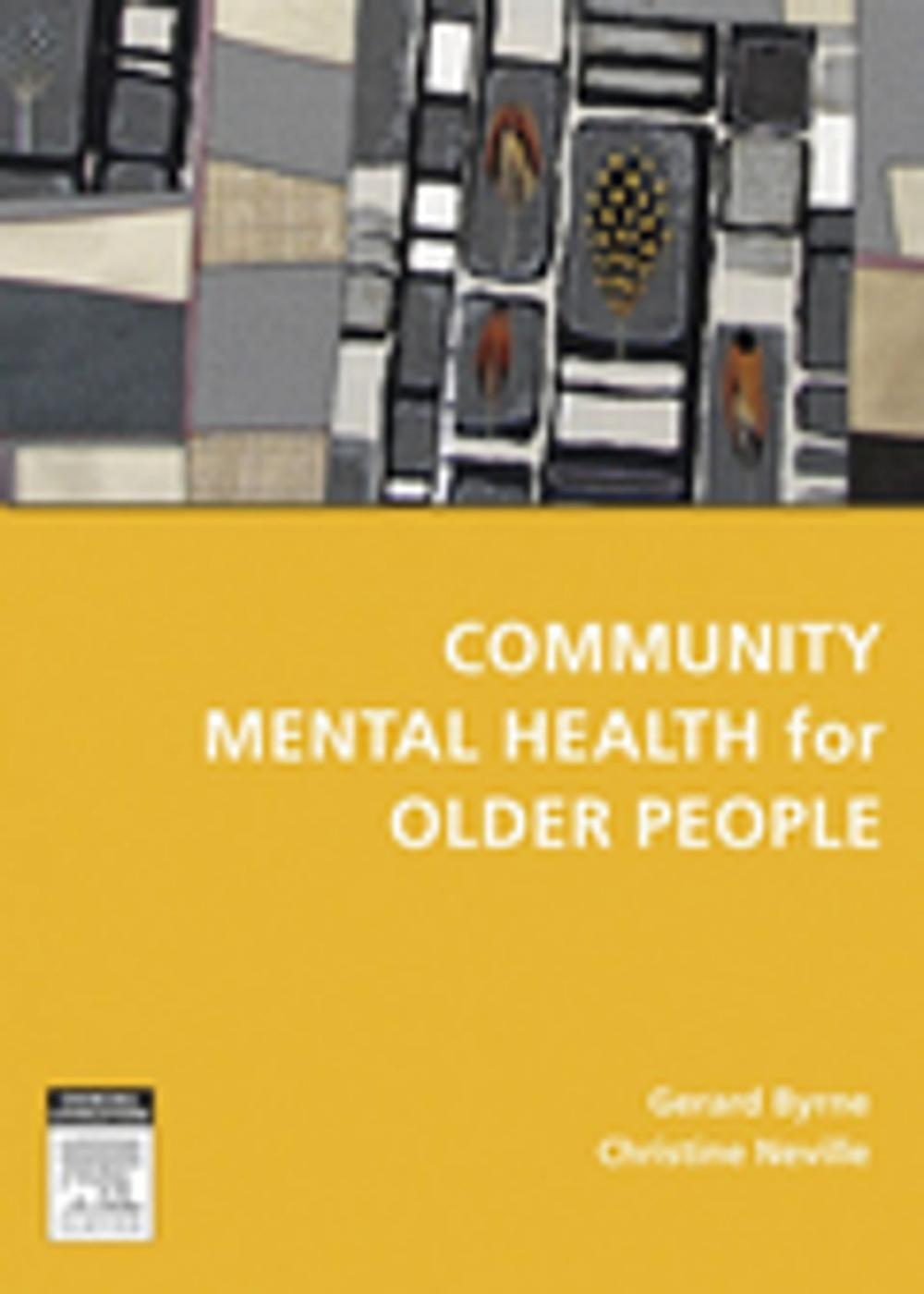 Big bigCover of Community Mental Health for Older People