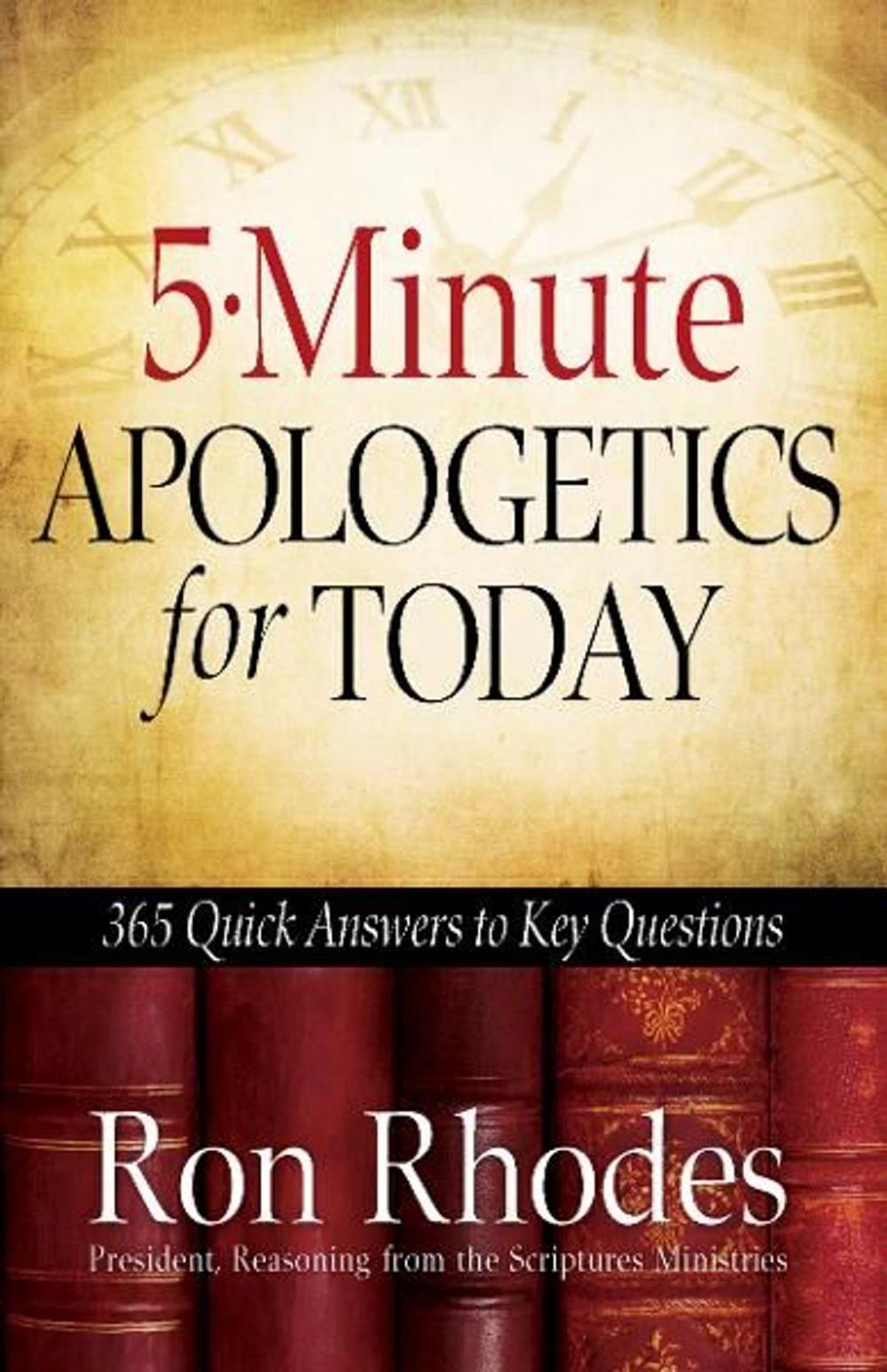 Big bigCover of 5-Minute Apologetics for Today