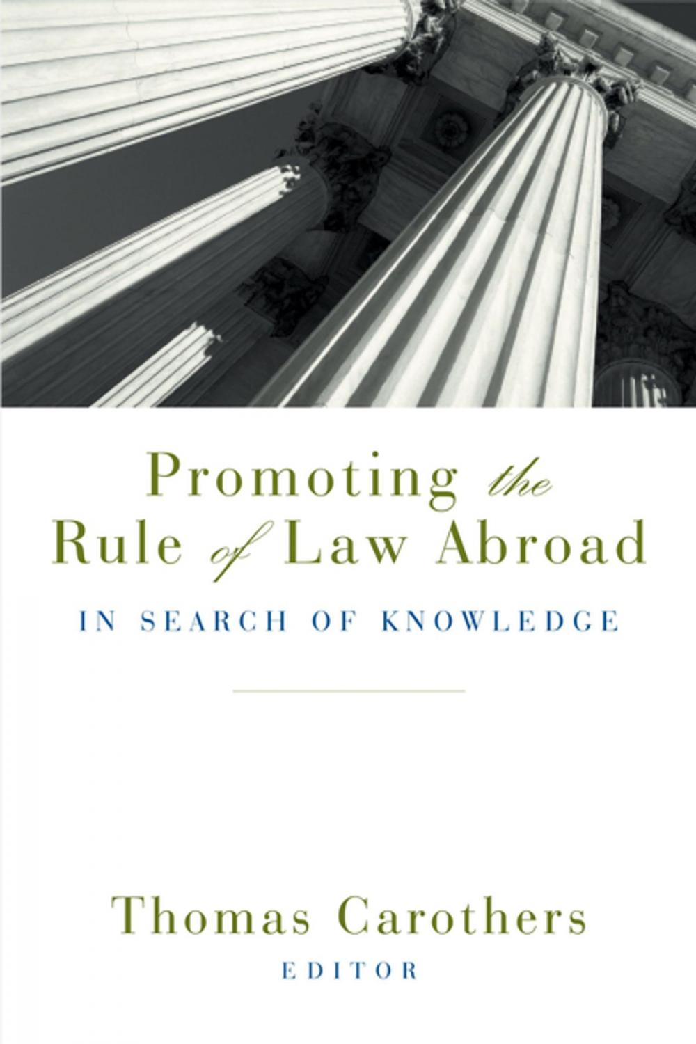 Big bigCover of Promoting the Rule of Law Abroad