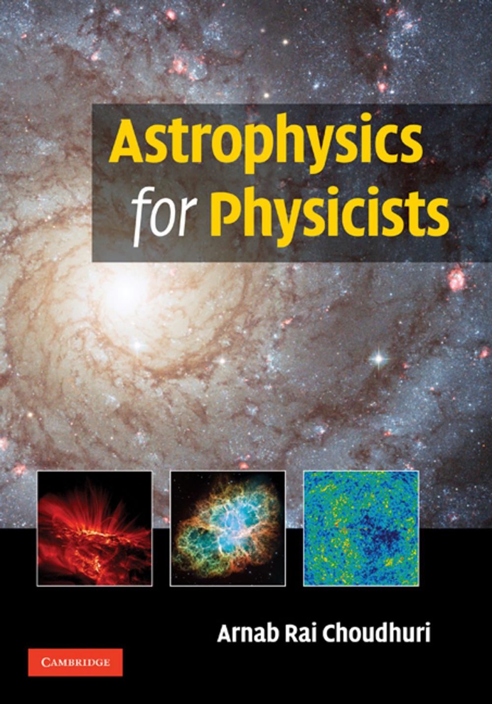 Big bigCover of Astrophysics for Physicists