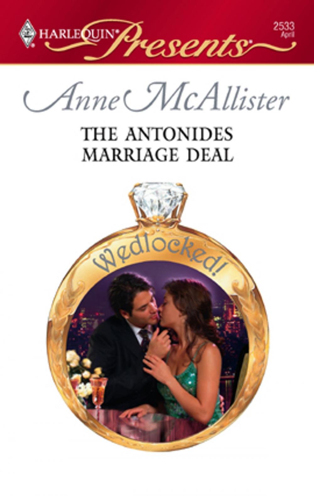 Big bigCover of The Antonides Marriage Deal