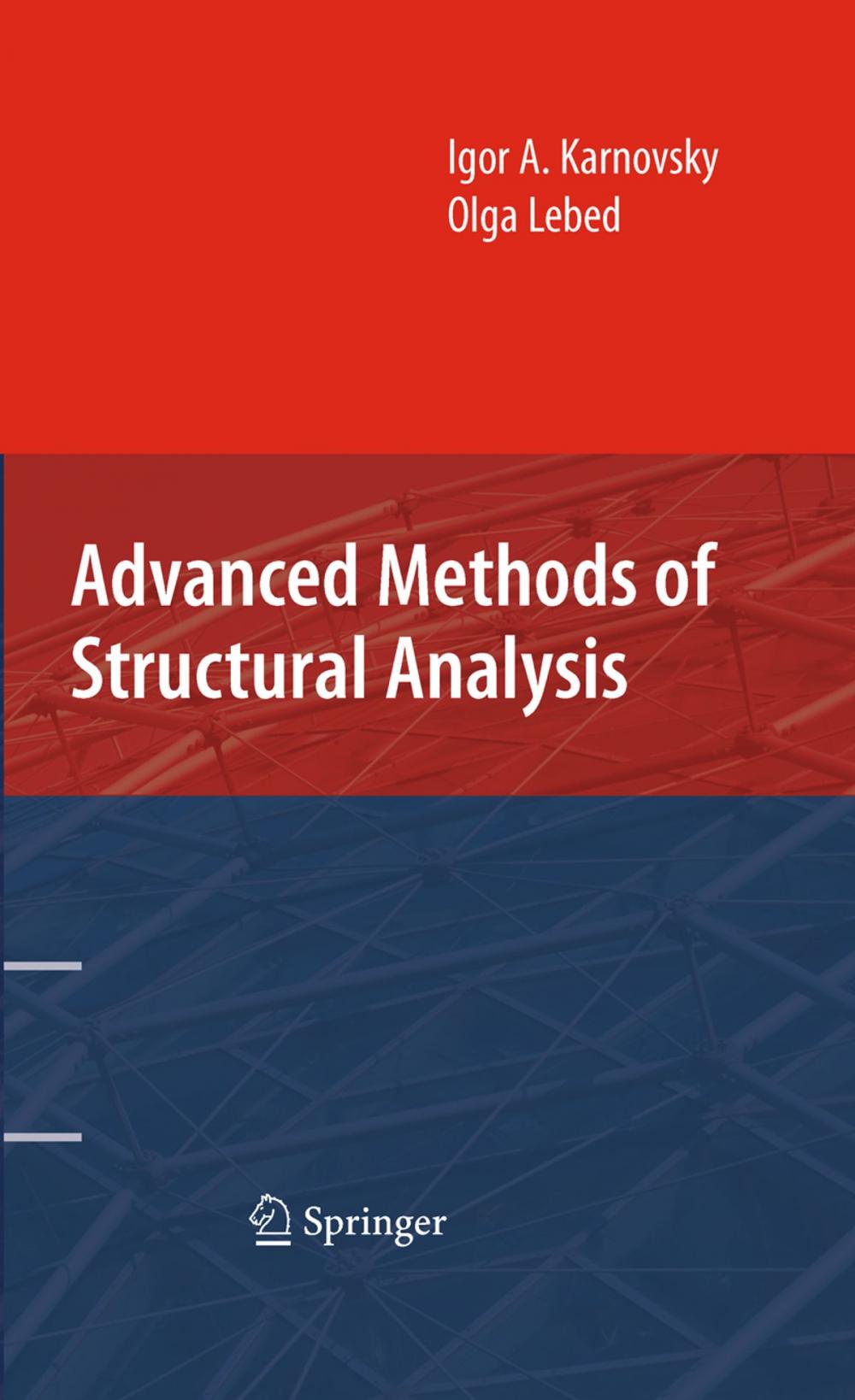 Big bigCover of Advanced Methods of Structural Analysis