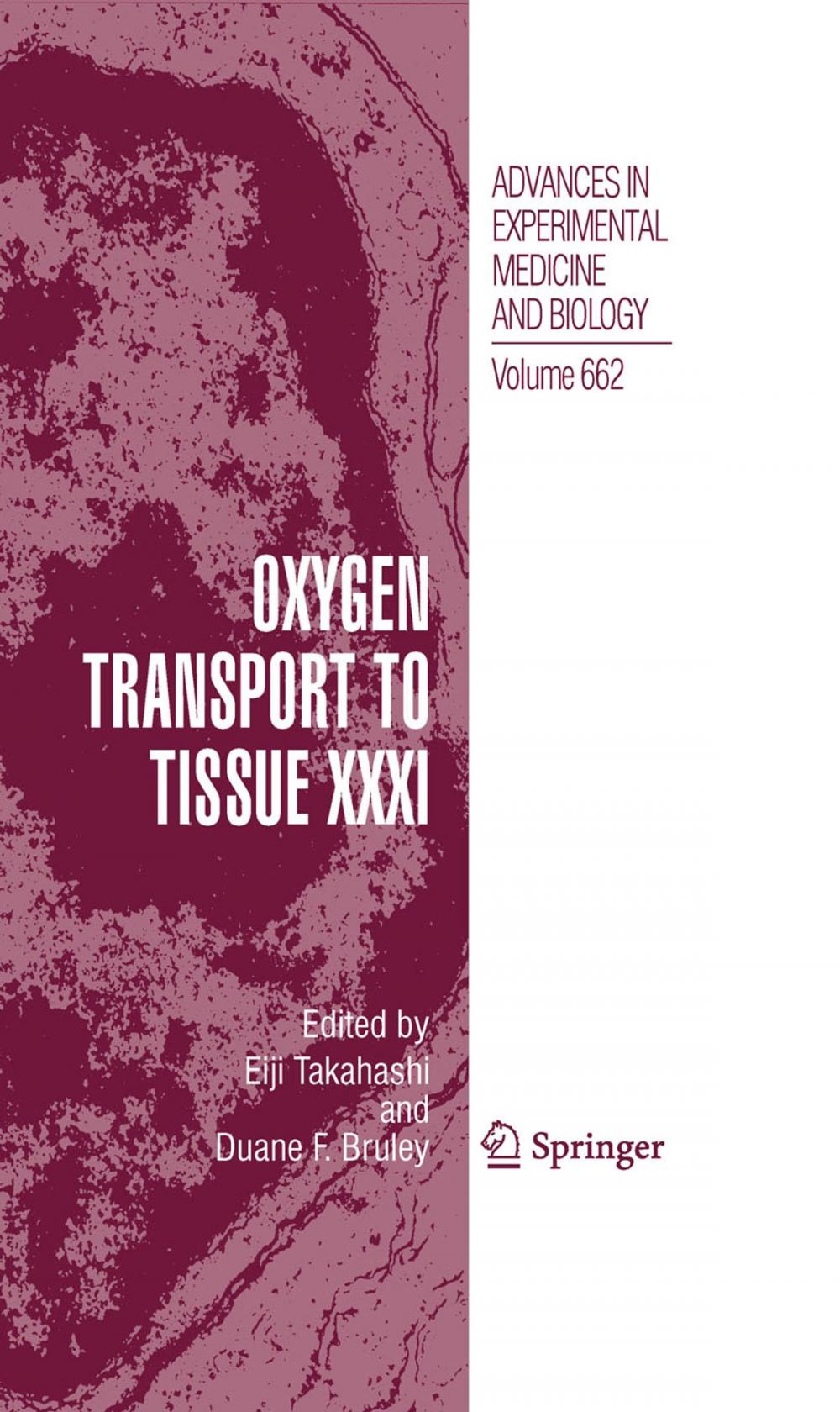 Big bigCover of Oxygen Transport to Tissue XXXI