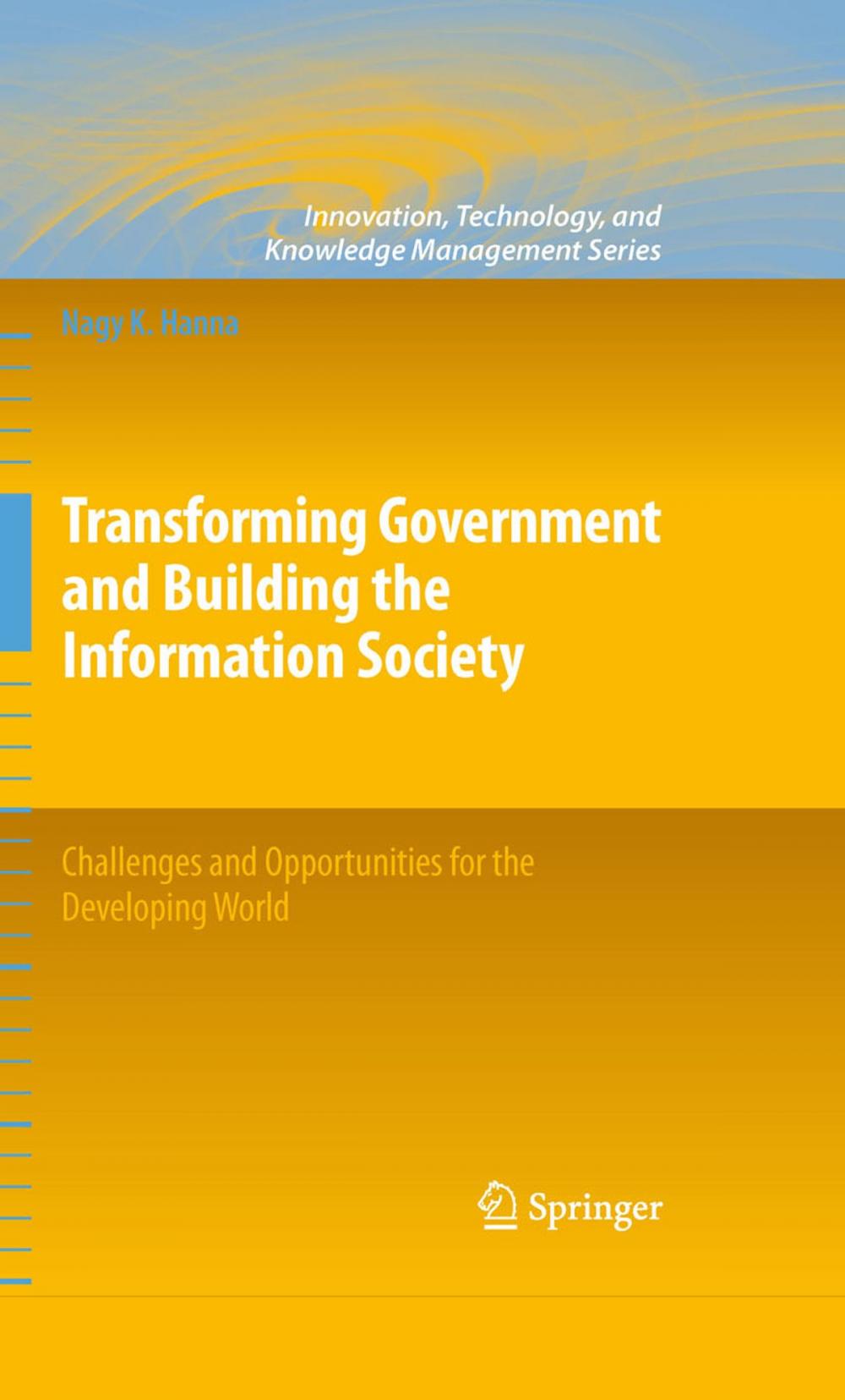 Big bigCover of Transforming Government and Building the Information Society