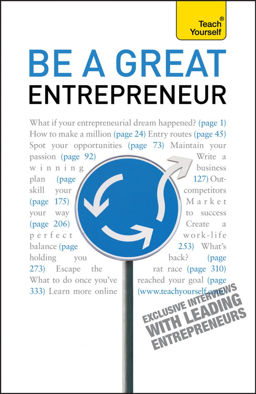 Big bigCover of Be A Great Entrepreneur