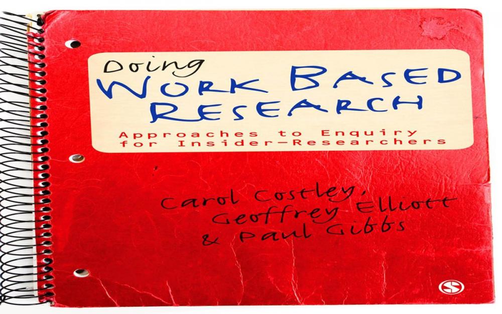 Big bigCover of Doing Work Based Research