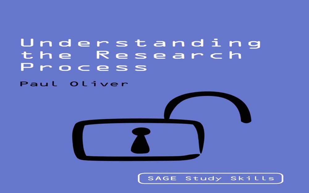 Big bigCover of Understanding the Research Process